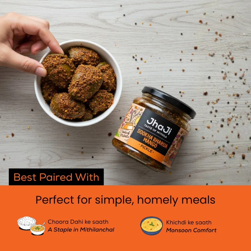 Aam ka Sookha Bharua Achar | Dry Stuffed Mango Pickle - Image 3