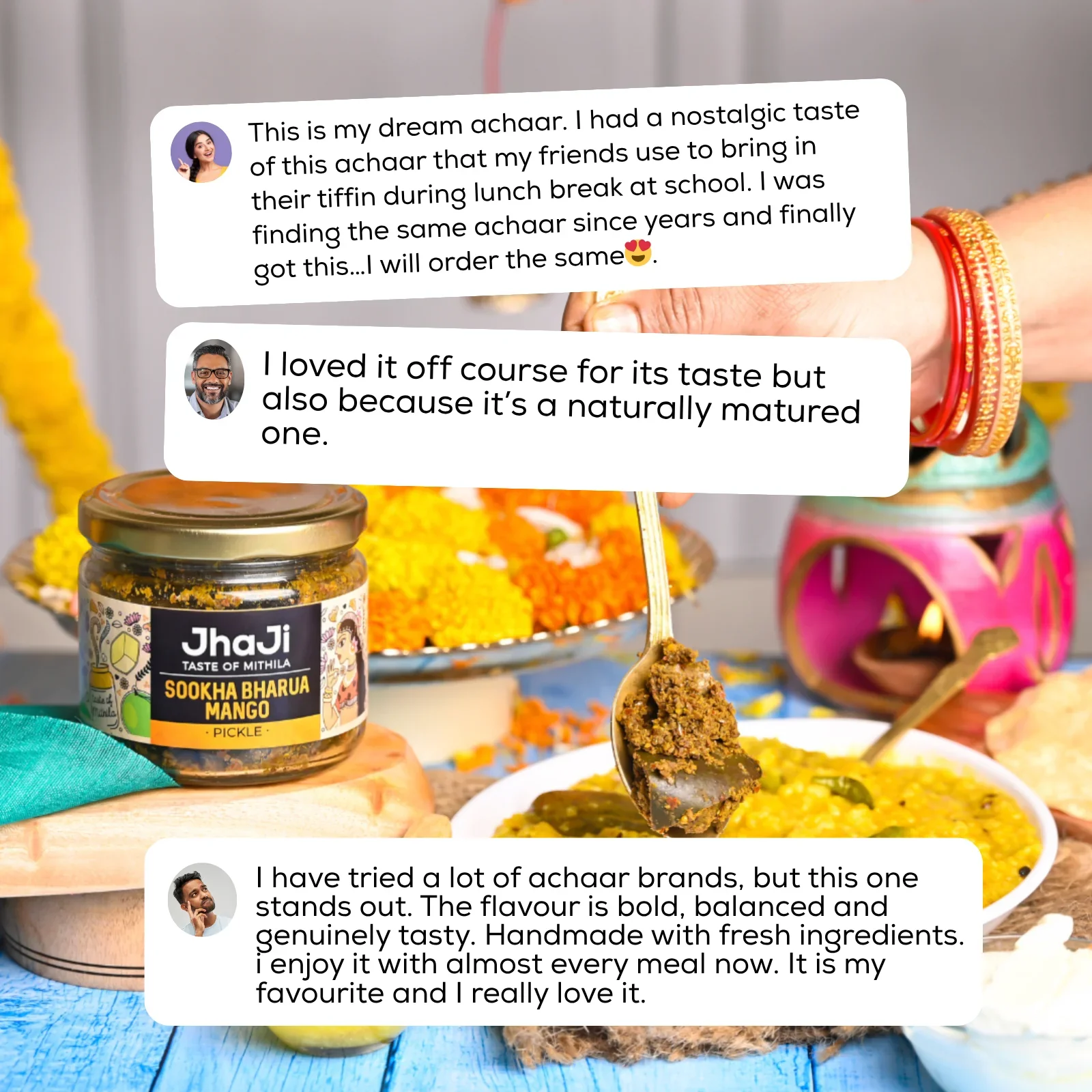 Aam ka Sookha Bharua Achar | Dry Stuffed Mango Pickle - Image 6