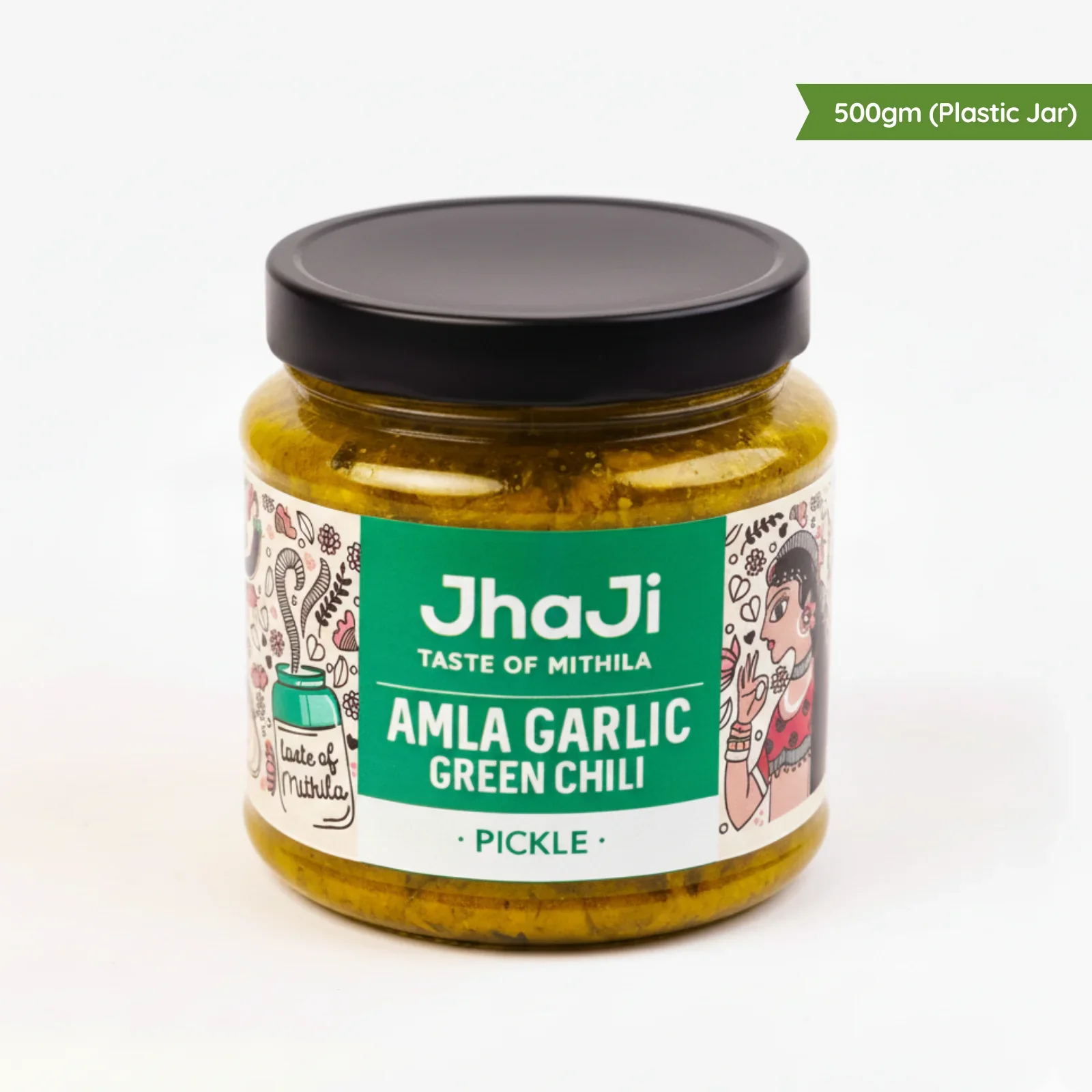 Amla Garlic Green Chili Pickle | Spicy, Fiery & Tangy Winter Favourite - Image 10