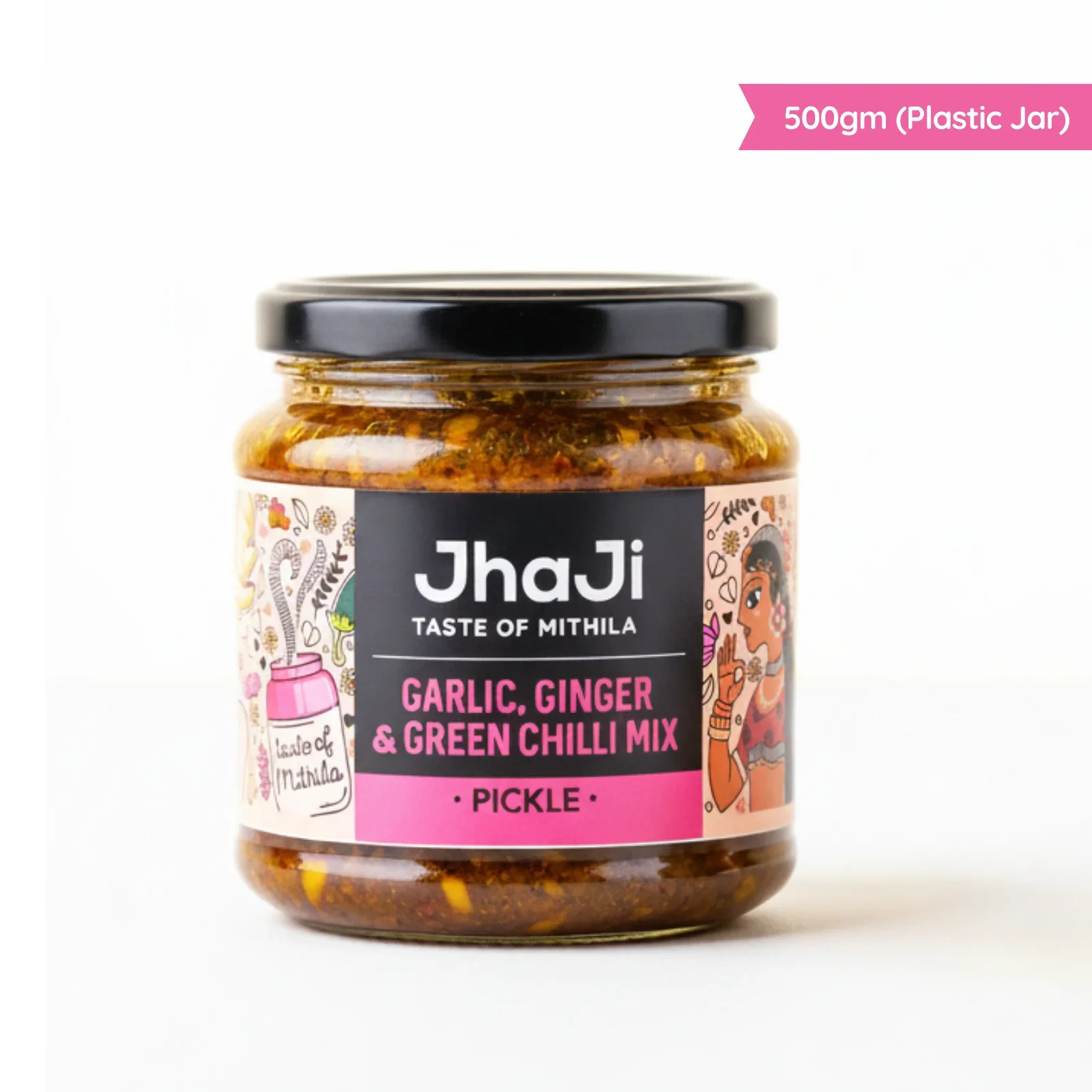 Garlic, Ginger, Chilli Mix Pickle | Lahsun Adrak Mirch Ka Achar - Image 12