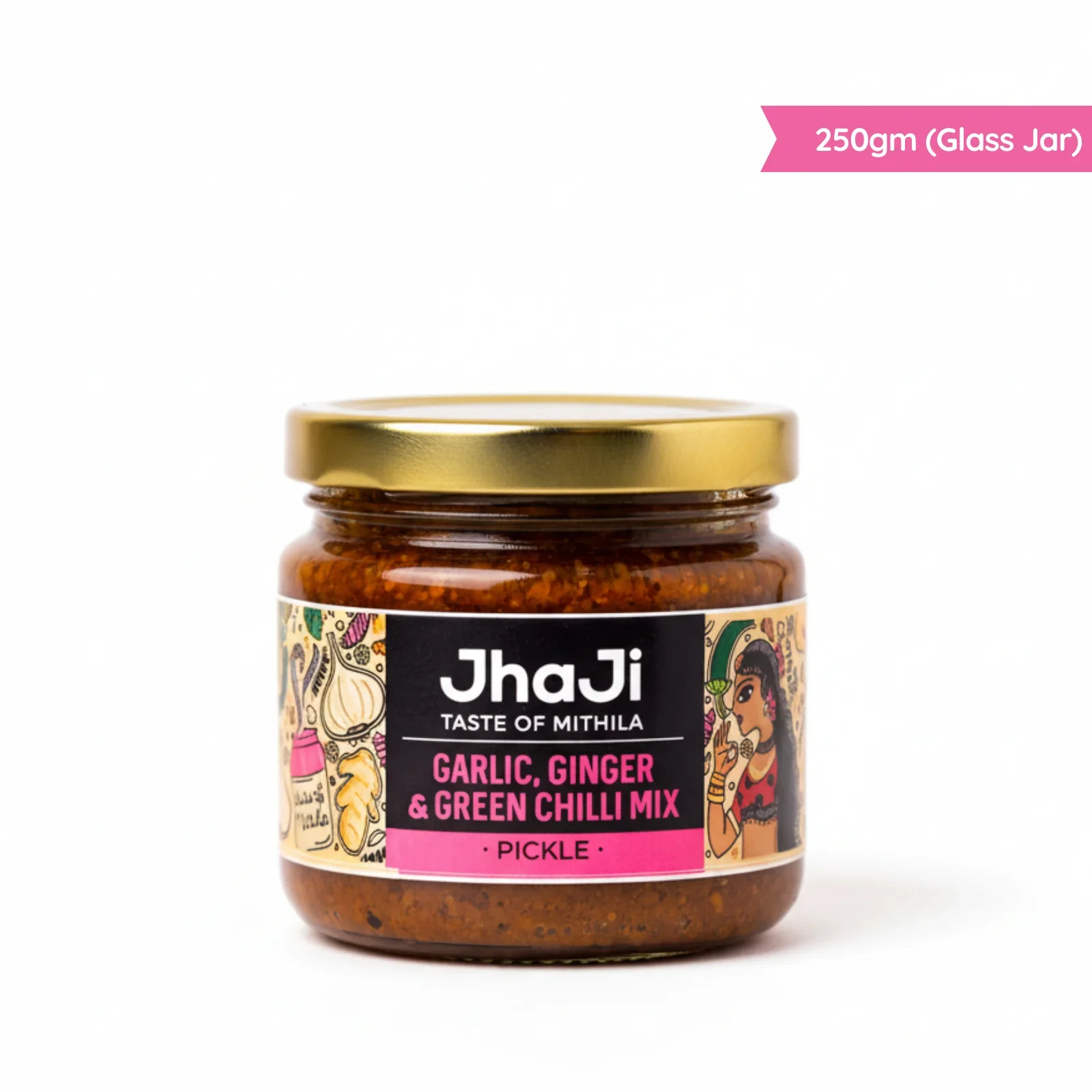 Garlic, Ginger, Chilli Mix Pickle | Lahsun Adrak Mirch Ka Achar - Image 9