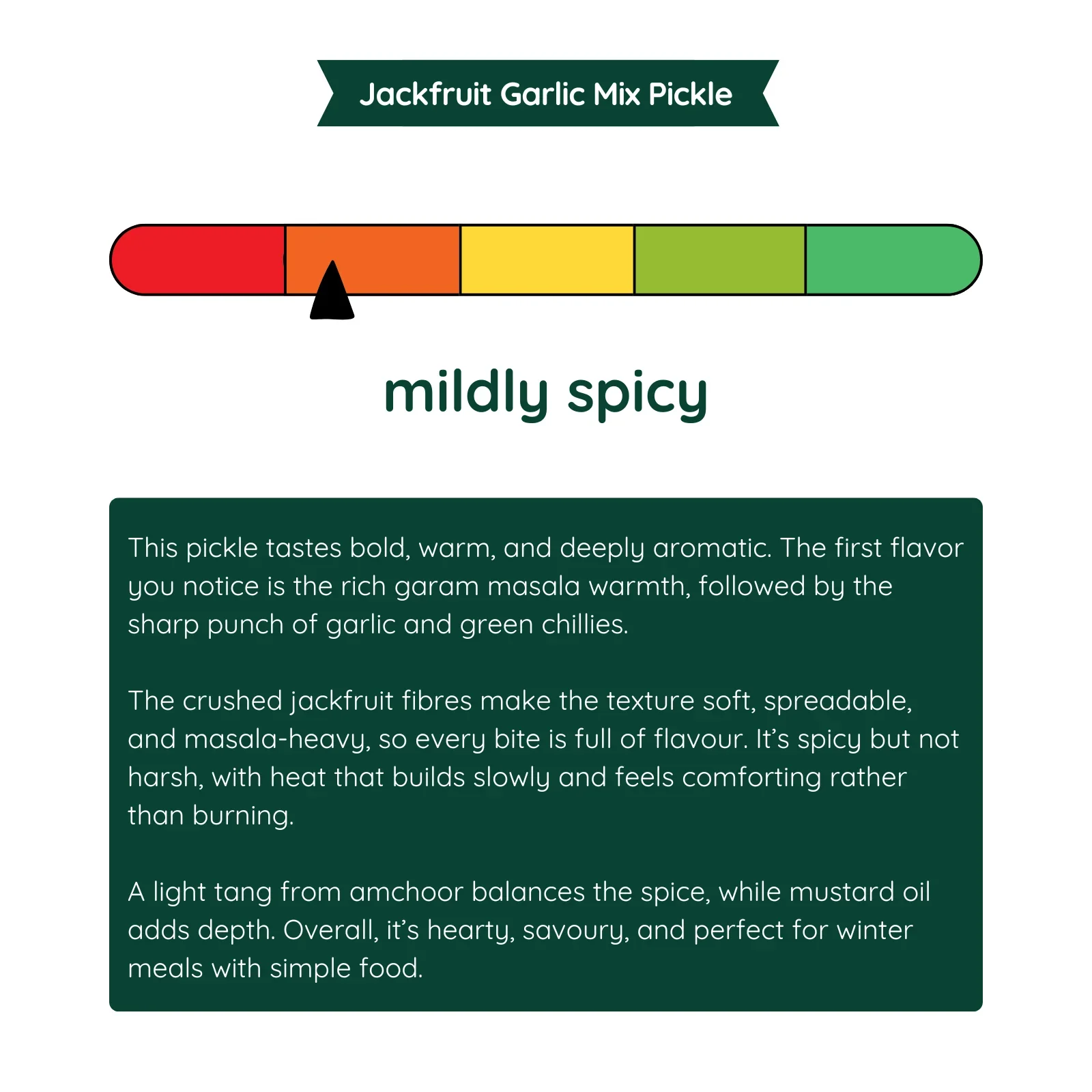 Jackfruit–Garlic–Green Chilli Mix Pickle | Kathal Lahsun Mirch Mix Achaar - Image 8