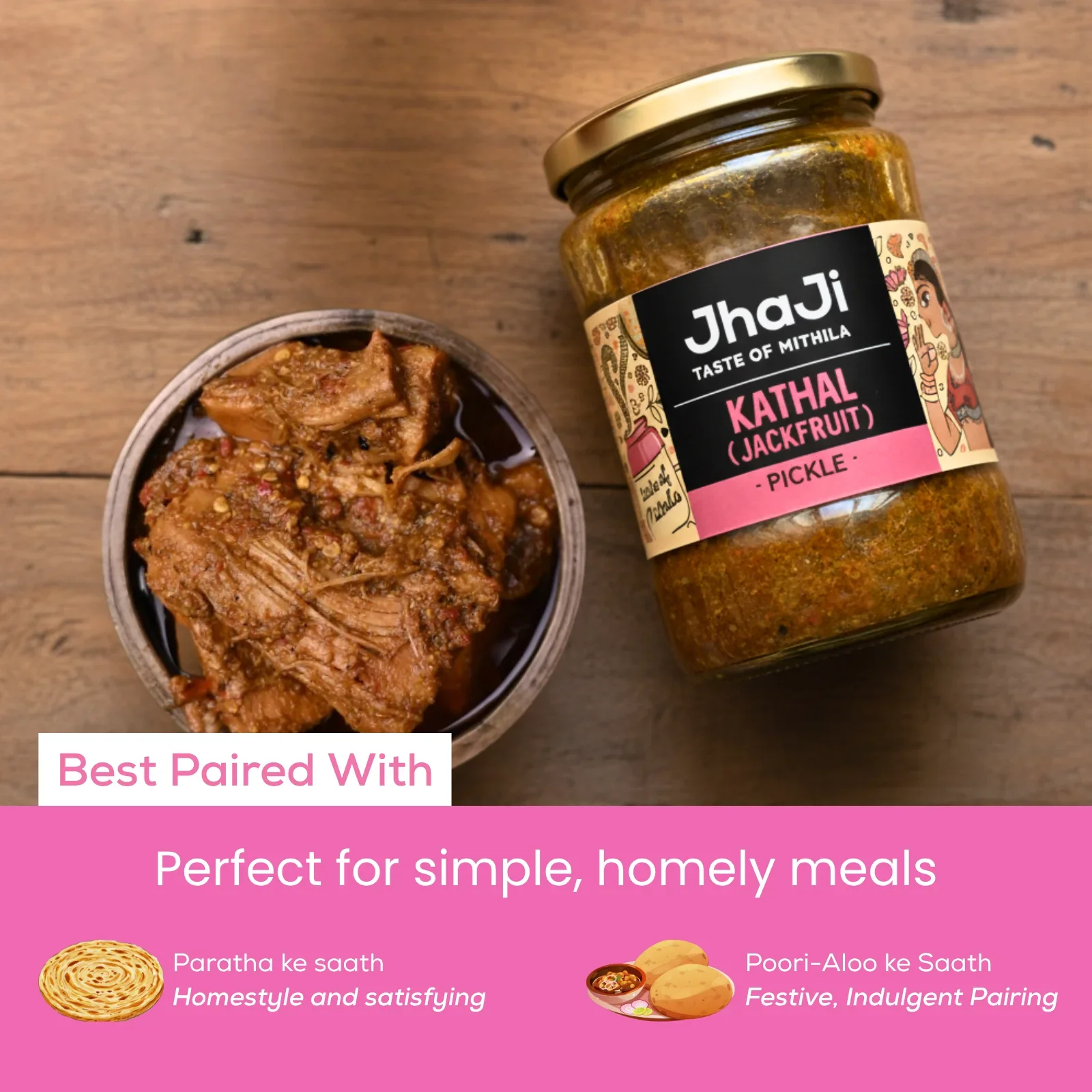Jackfruit Pickle | Kathal ka Achaar - Image 3