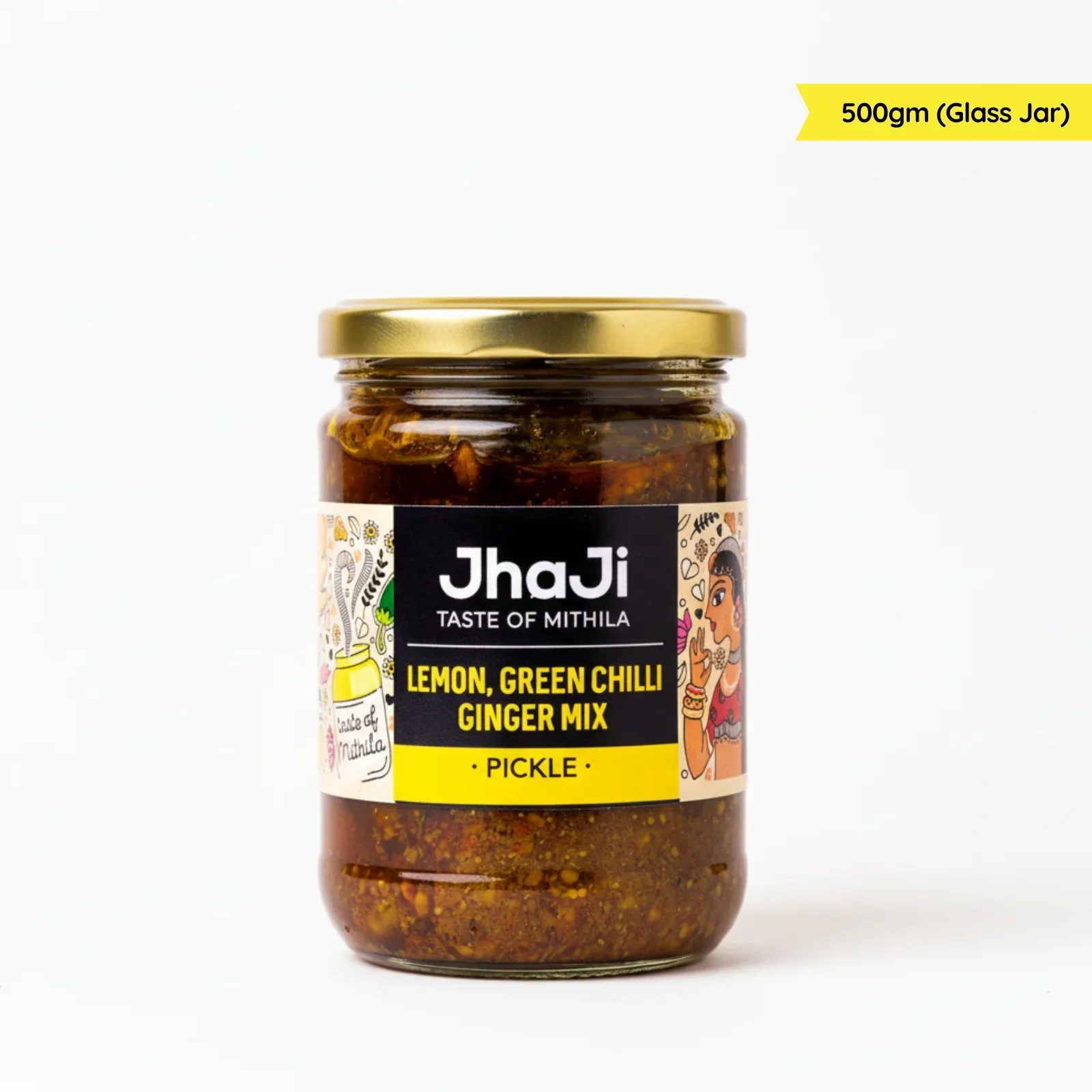 Lemon, Ginger, Chilli Mix Pickle | Neembu Adrak Mirch ka Khatta Achar - Image 11