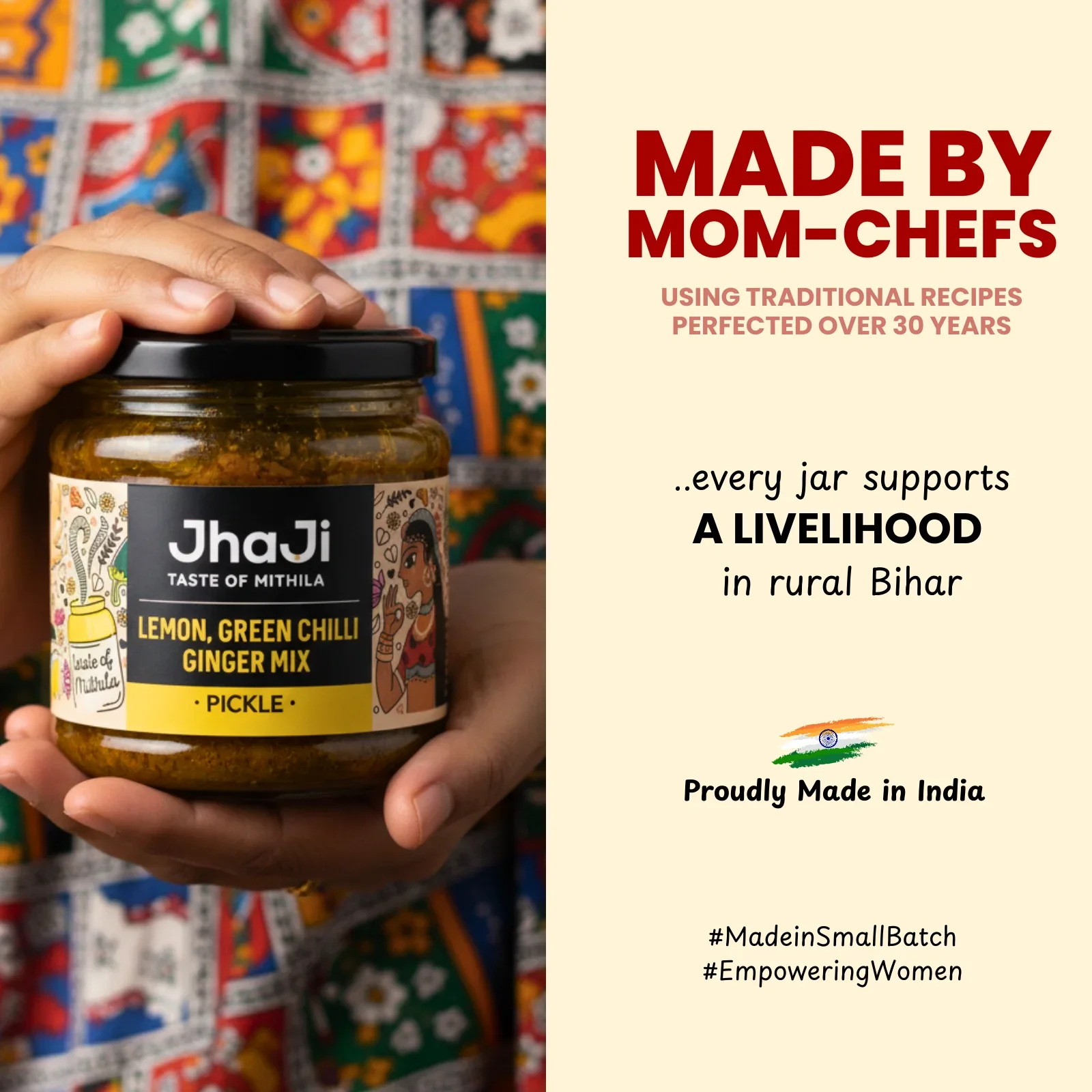 Lemon, Ginger, Chilli Mix Pickle | Neembu Adrak Mirch ka Khatta Achar - Image 5