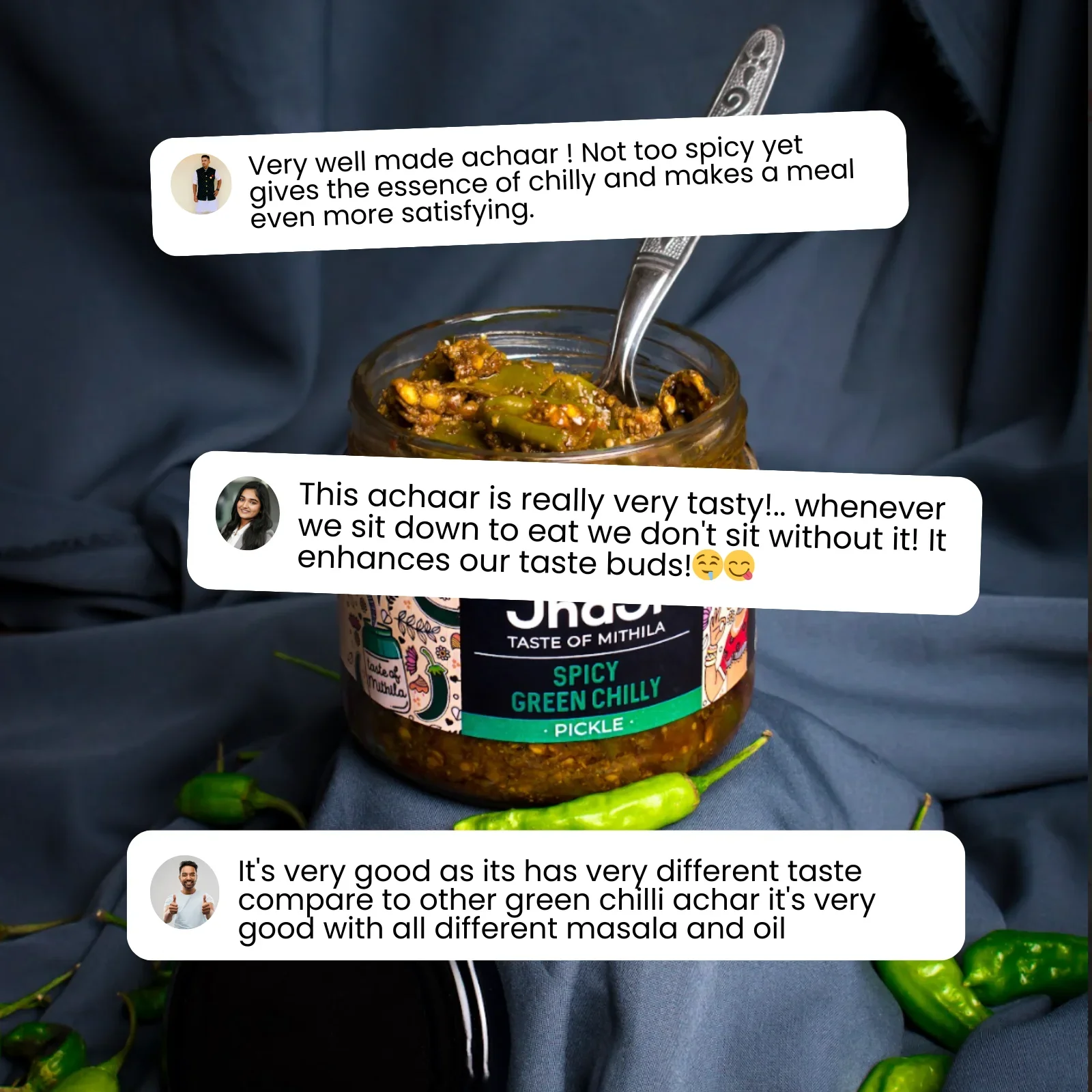 Spicy Green Chilli Pickle | Hari Mirch ka Teekha Achar - Image 6