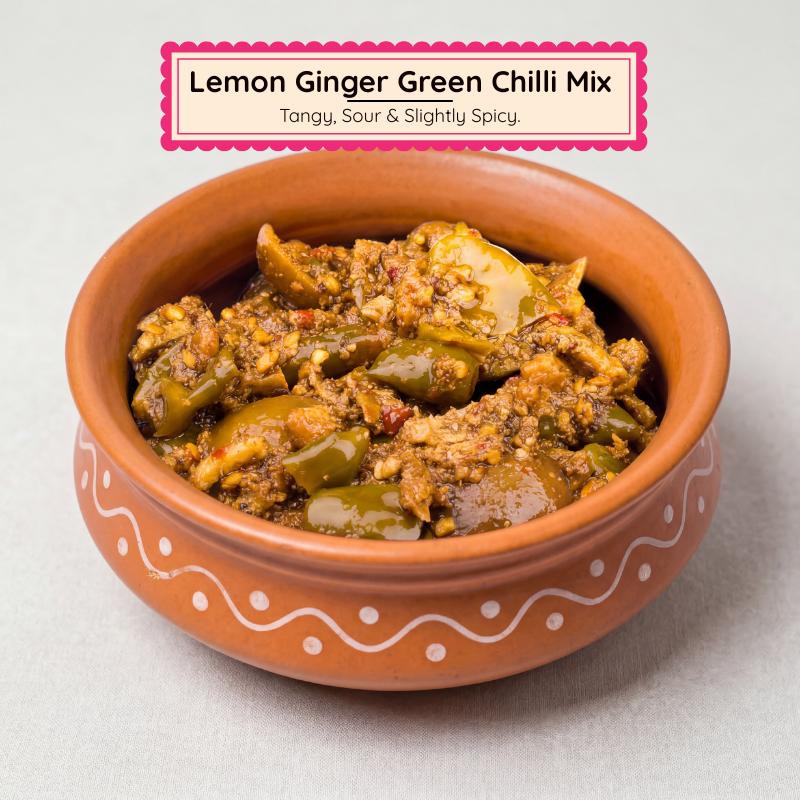5 Spicy Pickles Sample Pack | Lal Mirch Lahsun, Green Chilli & More | 5×150g Jars - Image 5