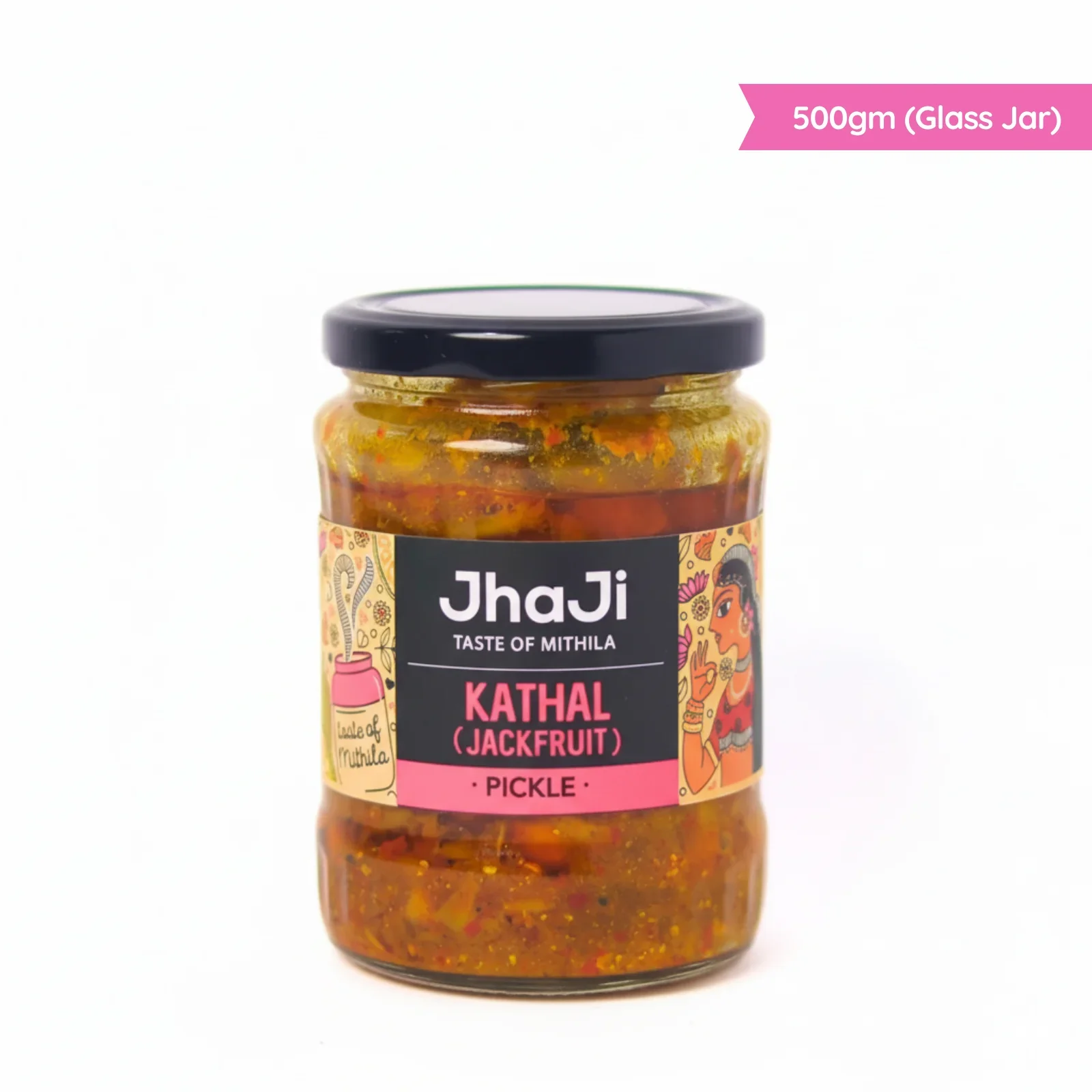 The Heritage Bihar Pickle Pack: Stuffed Red Chilli & Jackfruit Pickles — Bihar’s Most Loved Traditional Duo - Image 13