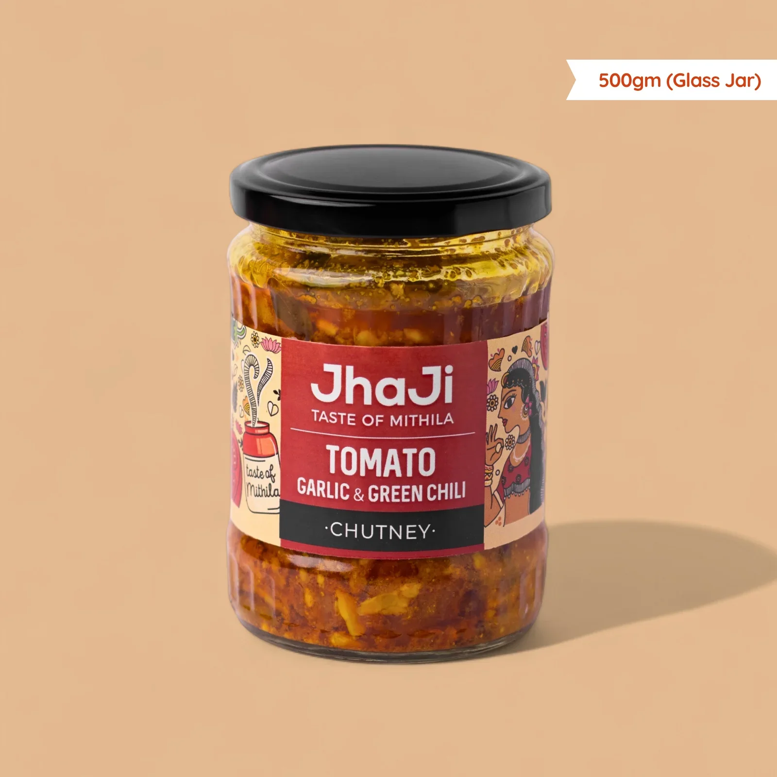 Tomato Garlic & Green Chili Chutney | Spicy Bihari Homemade Tamatar Chatni - Image 12