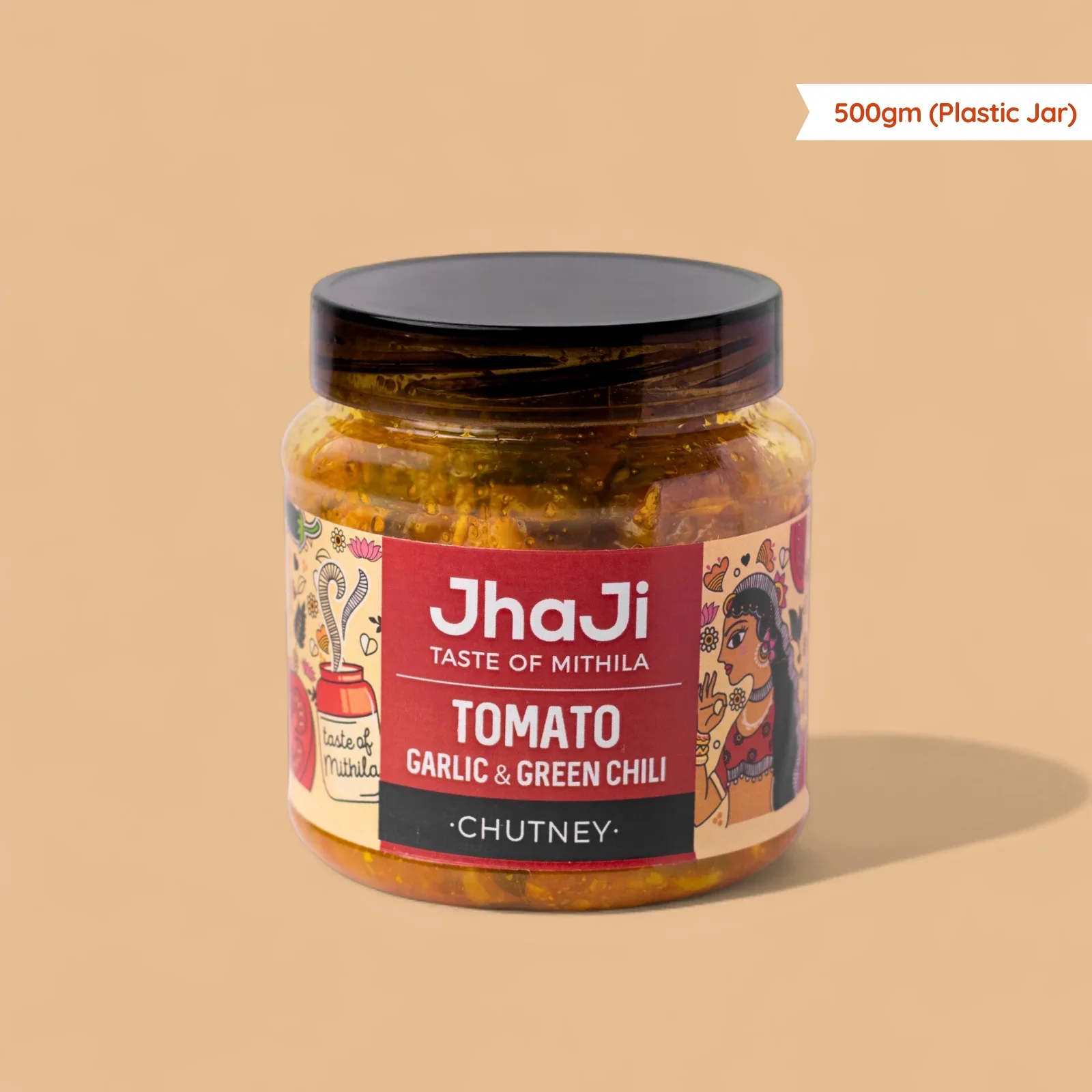 Tomato Garlic & Green Chili Chutney | Spicy Bihari Homemade Tamatar Chatni - Image 13